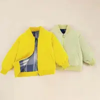 【米果妈】儿童2025秋季新款两面穿棒球服外套B4702