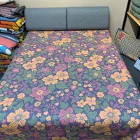 【山茶花】200.230纱布盖毯床盖
