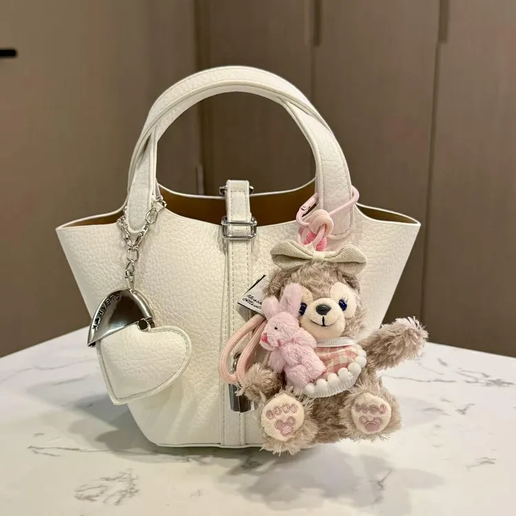 今年流行爆款包包女式2025新款小众设计水桶包菜篮子包单肩斜挎包