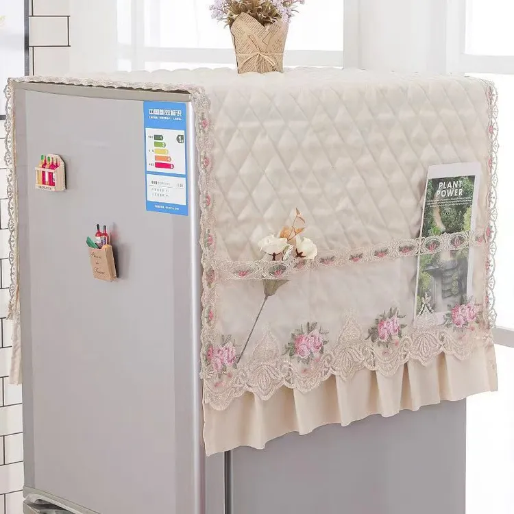 朵思曼冰箱防尘罩防尘布盖巾保护罩微波炉洗衣机双开门单开门冰箱