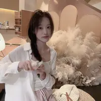 芬芬家-【自留款】前短后长薄款夏衬衫
