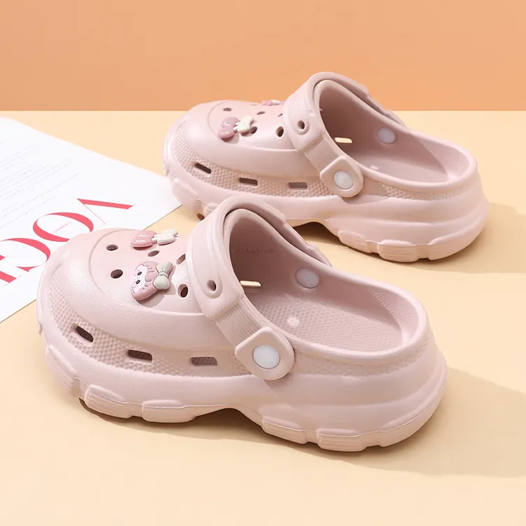 洞洞鞋女夏季2025新款厚底防滑踩屎感ins潮沙滩软底网红休闲凉拖