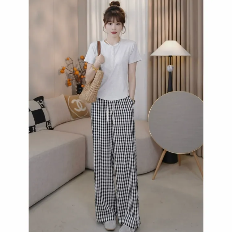 LMENY凉感修容T！天丝无痕立裁显瘦圆领排扣T恤25BT027