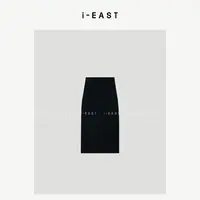 i-EAST 冬日特调～高腰长款时尚显瘦遮肉半身裙5D Q14530