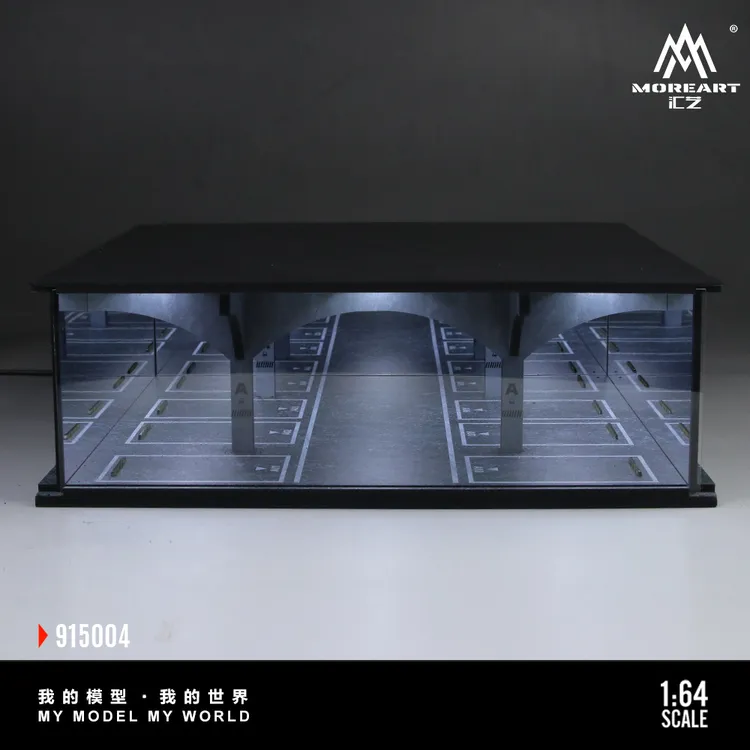 汇艺MoreArt1:64 昆山网红停车场 MO915004