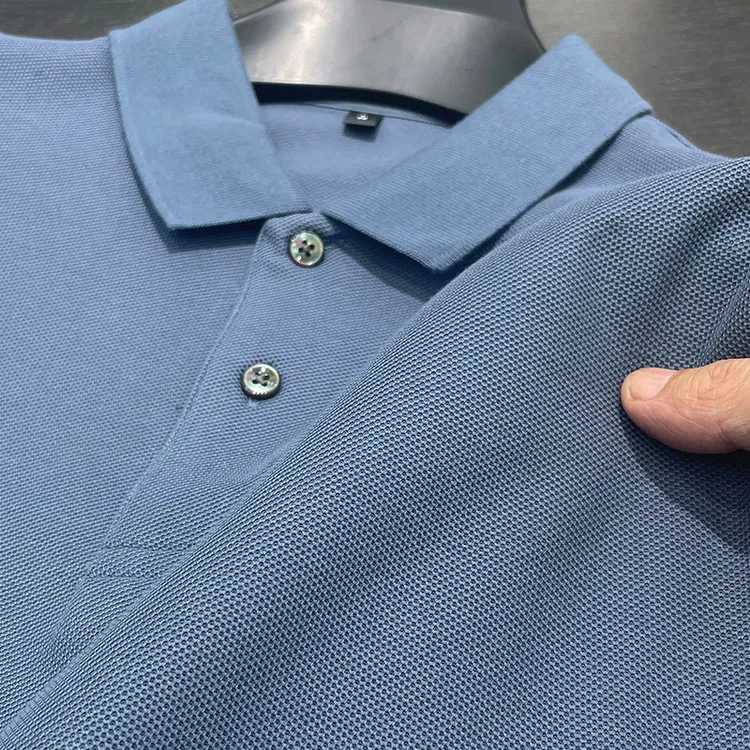 Zero Degree North100%纯棉纯色短袖POLO衫男士夏季商务休闲t恤