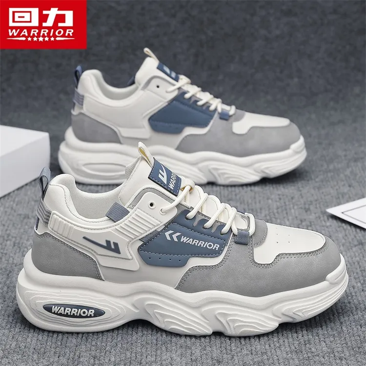 回力跑步运动鞋男士2025秋季新款百搭老爹鞋子男款厚底增高休闲鞋