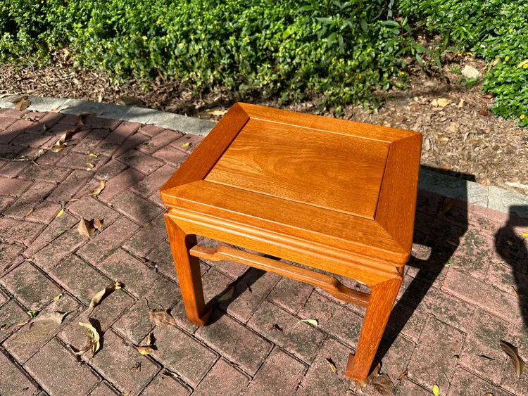 森晟明式牙束一体罗锅枨马蹄长方凳(攻玉山房款)家用桌椅阳台