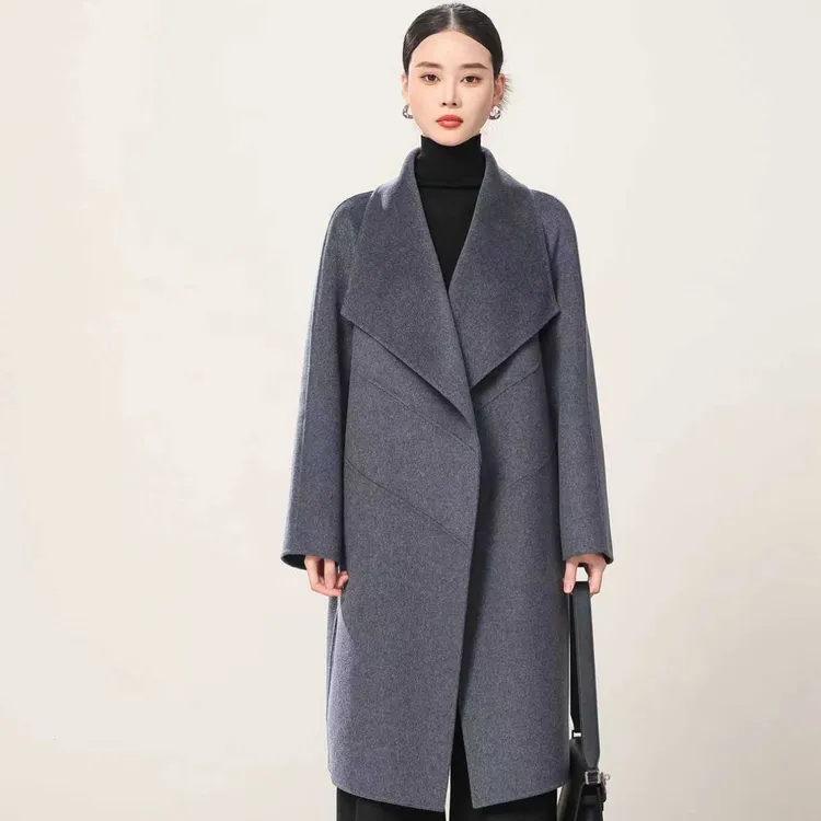 【源头工厂价】羊绒 双面呢大衣