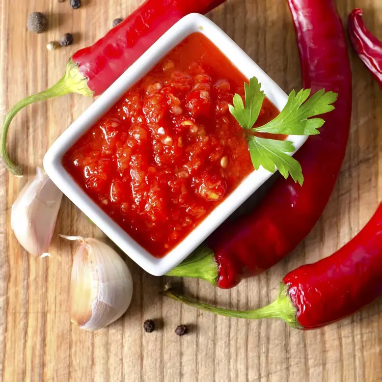 山东特产优选纯手工鲜辣椒蒜蓉酱美味下饭酱（拍一发二）