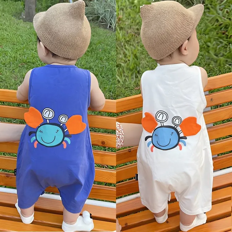 男女宝宝连体衣夏季薄款新生哈幼童装婴儿衣服0-13456789个月2岁