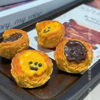 【淘妈定制--巧克力流心蛋挞】树脂手工diy饰品可爱配件