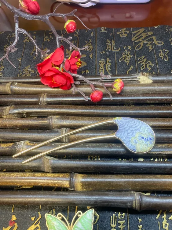 宋锦手工复古/宫廷古风中国风新中式发簪
