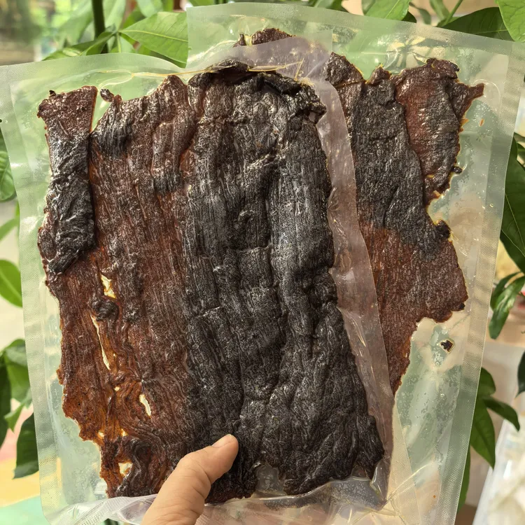 大片原味原切牛肉干真空包装