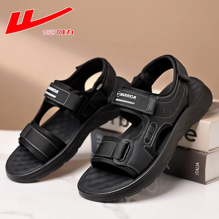 回力户外开车凉鞋男夏季软底凉拖鞋两穿休闲透气防滑沙滩鞋男耐磨