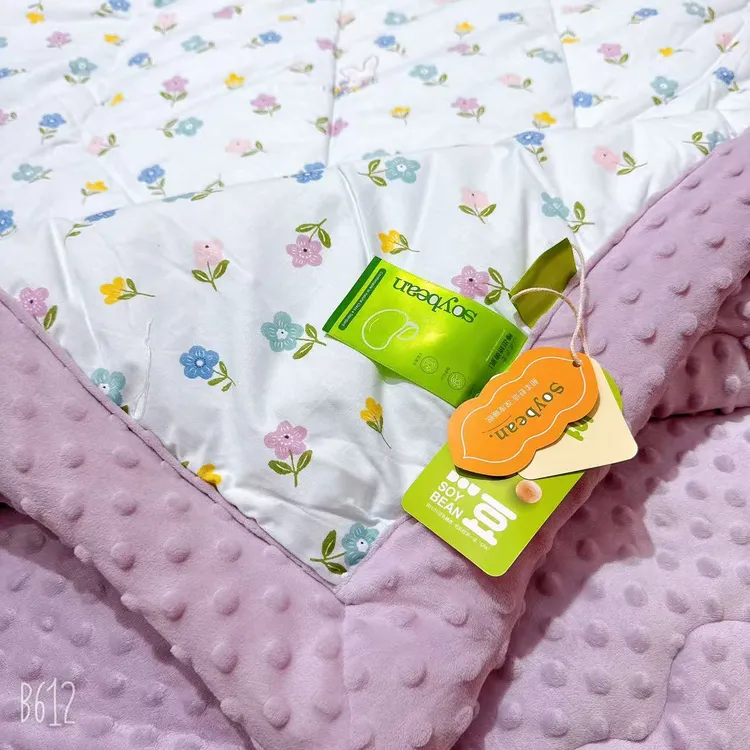 单人豆豆被子秋冬款