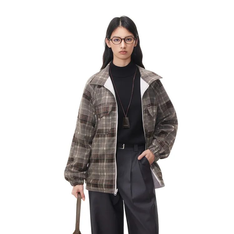 Syri 两面穿翻领夹克男女宽松休闲早秋cleanfit工装外套潮牌百搭