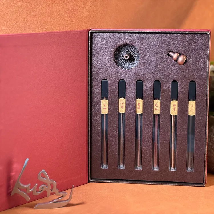 净化空气线香 手工藏香 卧室持久留香 香薰 教师节生日礼物礼盒装