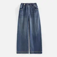 《童装品牌断码清仓直播》直筒牛仔裤25847