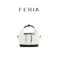 【美娇粉丝专属】FERIA【奶昔帆布手提包】FE505B234韩国小众品牌拼色