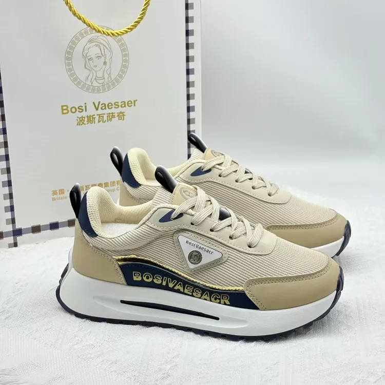 【专柜正品】2025新款Bosi Vaesacr波斯瓦萨奇手工网面时尚阿帕鞋