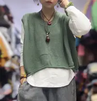 菠萝针百搭马夹59078
