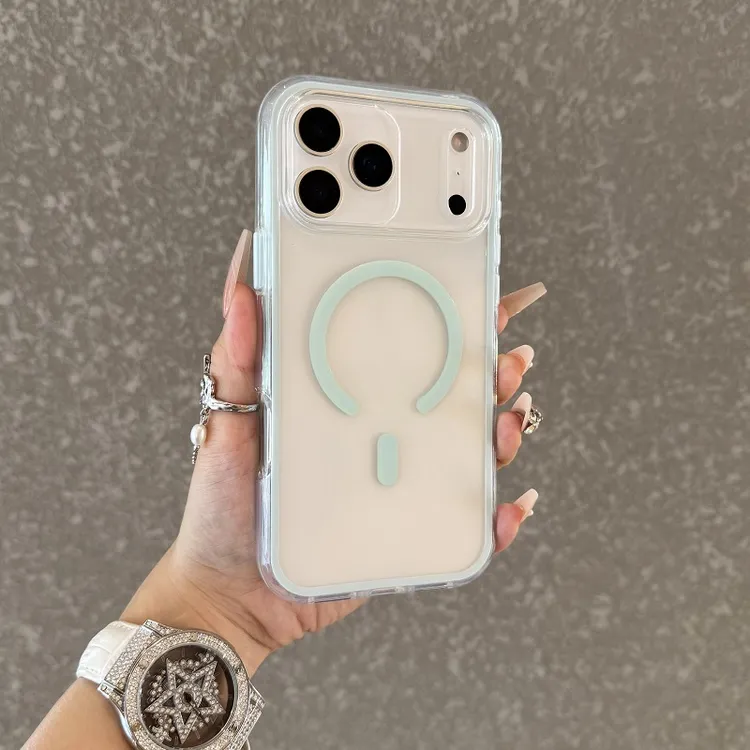 适用于iPhone17promax手机壳多巴胺磁吸全包16pro加厚15/14plus软