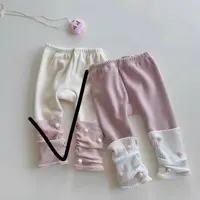 One朵~婴幼儿加绒打底裤PP裤