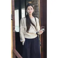 Z.blues【宝藏有分量】高克重套头长袖毛衣YZGZ0261