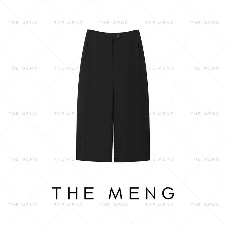 THE MENG【魔法裤】极简通勤显瘦八分阔腿休闲裤#M253P0919