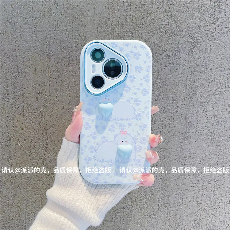 （华为Pura70系列）金属小胖妹适用华为Pura70/70pro/70pro+手机壳