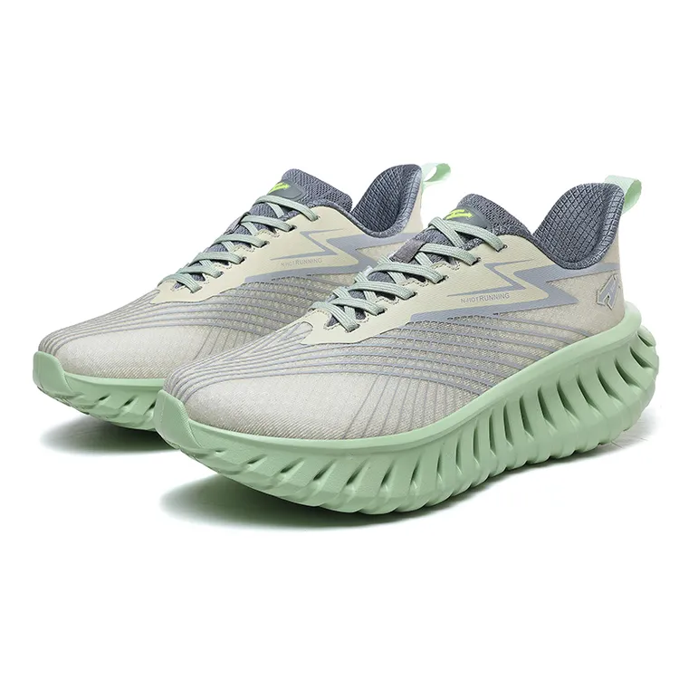 国潮2025秋季款轻便缓震耐磨休闲长跑鞋青少年增高户外运动训练鞋