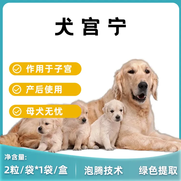 高伯伯犬宫宁泡腾片姆狗产后护理投放清宫排恶露肖严不扎狗脖子