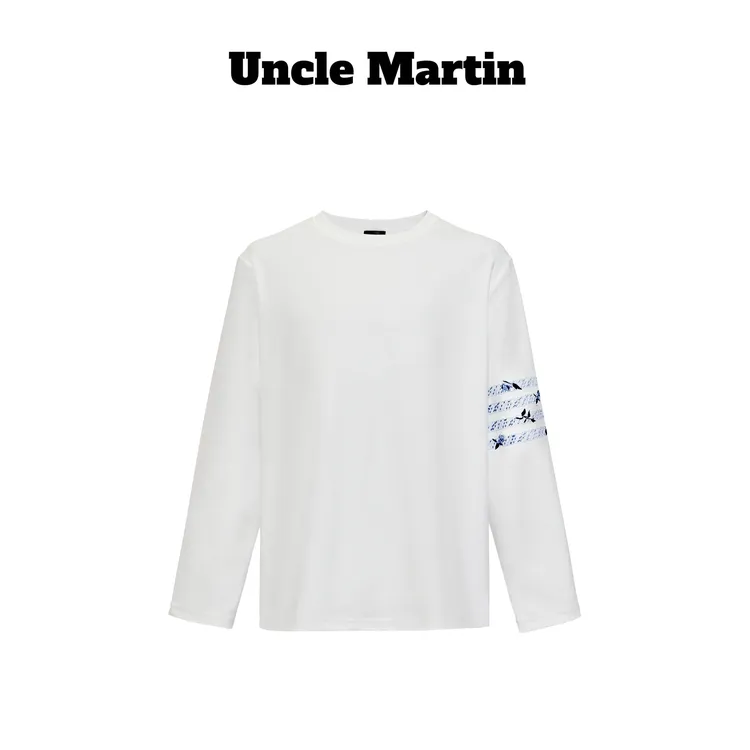 Uncle Martin『TB同款』保暖打底冬季圆领长袖T恤潮流打底 866