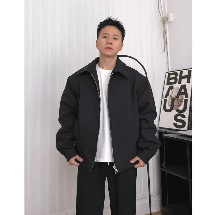 WK叁金【小个子棉夹克】纯色简约短款棉服男cleanfit加厚棉衣外套冬