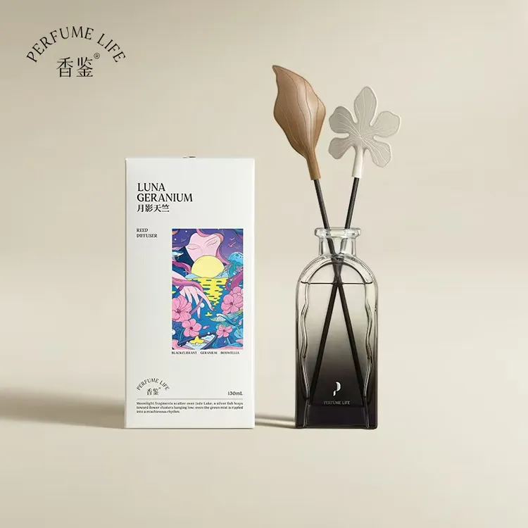Perfumelife/香鉴月影天竺栀子花香130ml精油香薰液/藤条香薰扩香