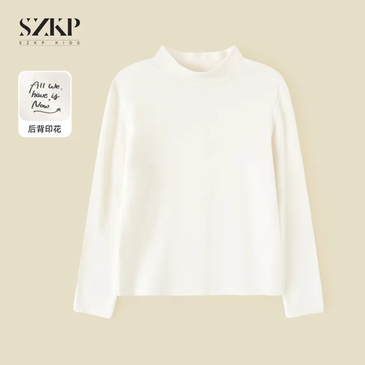 SZKP冬季新款女童装休闲上衣中大童时尚洋气儿童打底衫BGYD556224