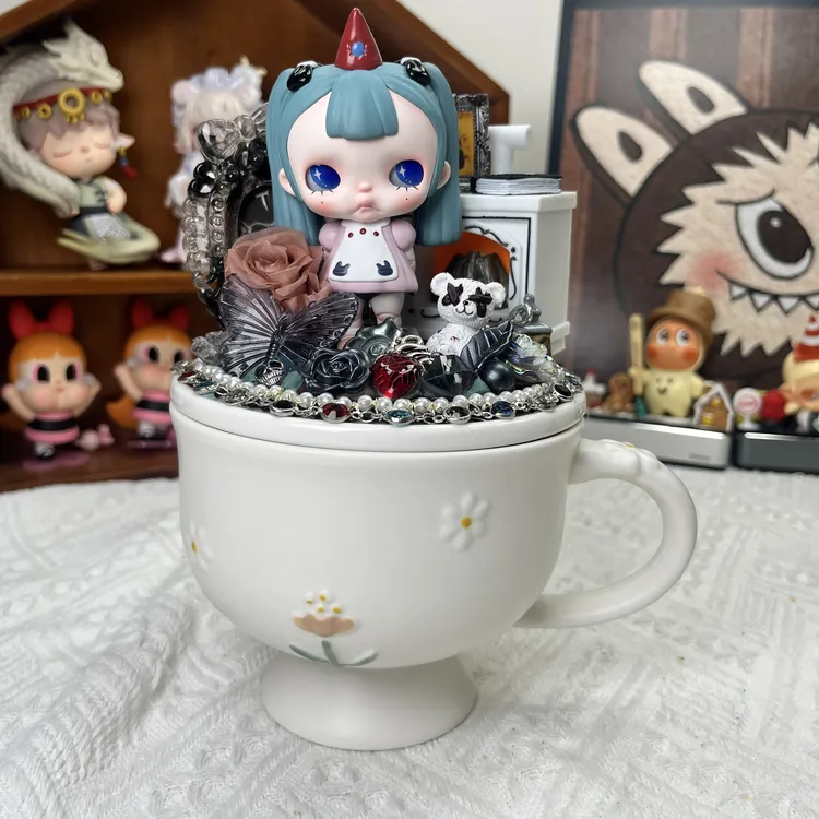 Tinytiny盲盒手工DIY树脂马克杯创意精美节日闺蜜礼物爆款多巴胺