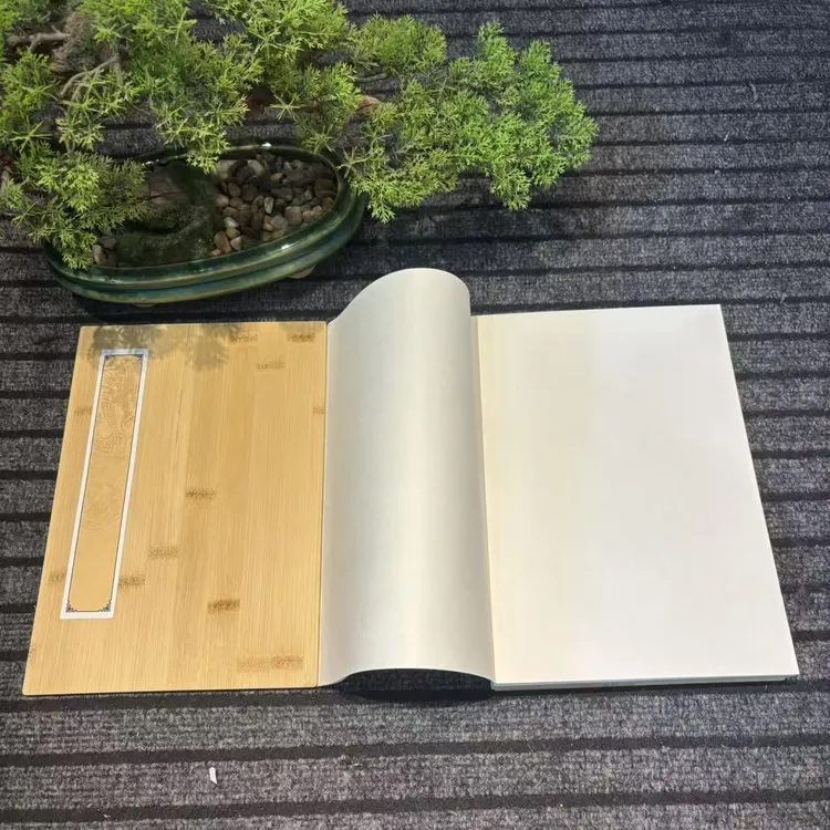 水墨景【竹面册页】20*28厘米生宣半生书法专用高端册页