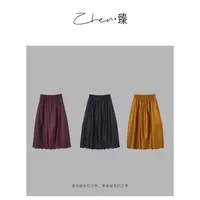 ZHEN.臻 欧货松紧腰极简花瓣裙摆时尚花苞裙A字半身裙BQ8779Z