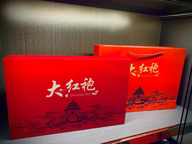 大红袍茶叶高档礼盒装