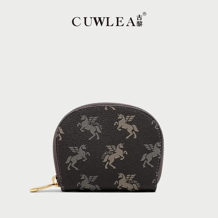 【CUWLEA/古黎】独角兽图案系列新款2024年时尚小卡包GL-9509