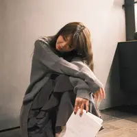 NCMM匠音夫妇「落叶与秋」可以穿到冬天的100绵羊毛圆领女毛衣 7012