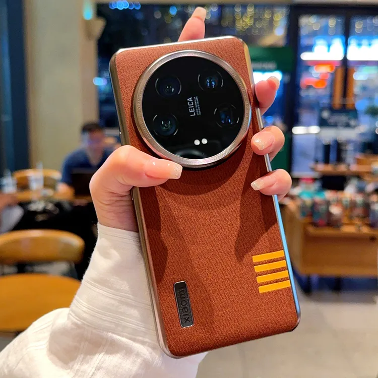 超薄创意相机拼接布纹适用小米15Pro壳15Ultra高级感14pro全包