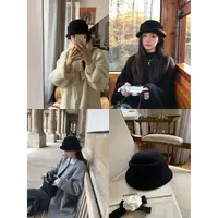 L-656#『南韩千金』韩系留洋千金风清冷感贝雷帽礼帽