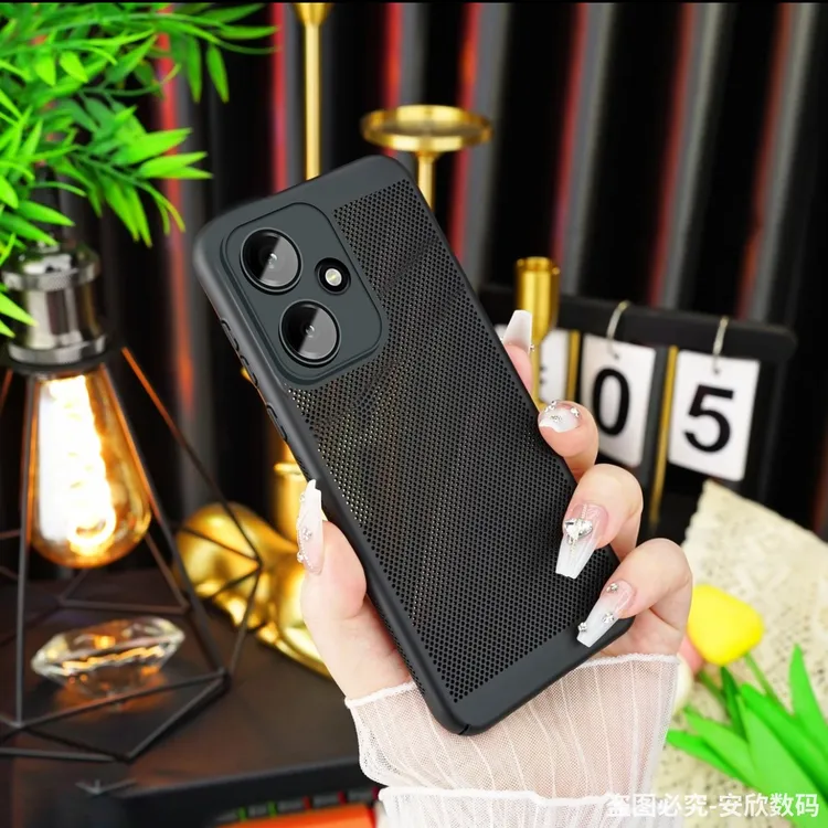 适用于【荣耀400/Pro】自带镜头膜超薄防摔网格散热全包冰感壳