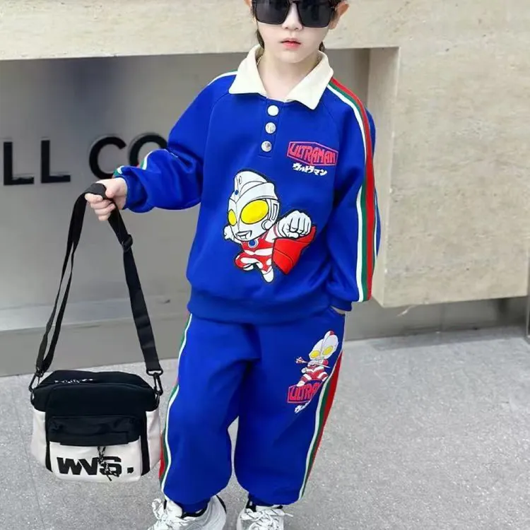 22379春秋新款男童休闲套装儿童