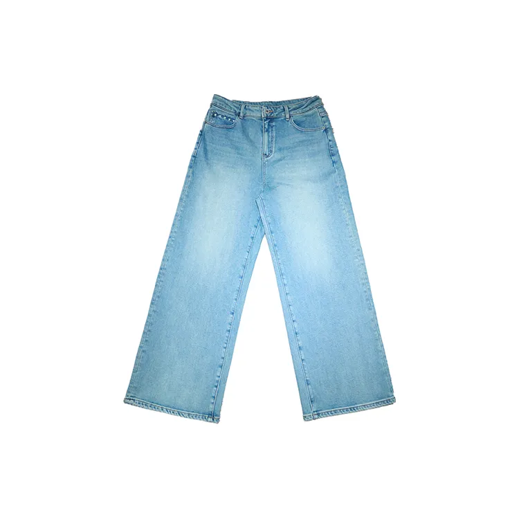 【U.M】修腿神裤牛仔裤百搭直筒加绒高弹高腰保暖牛仔裤