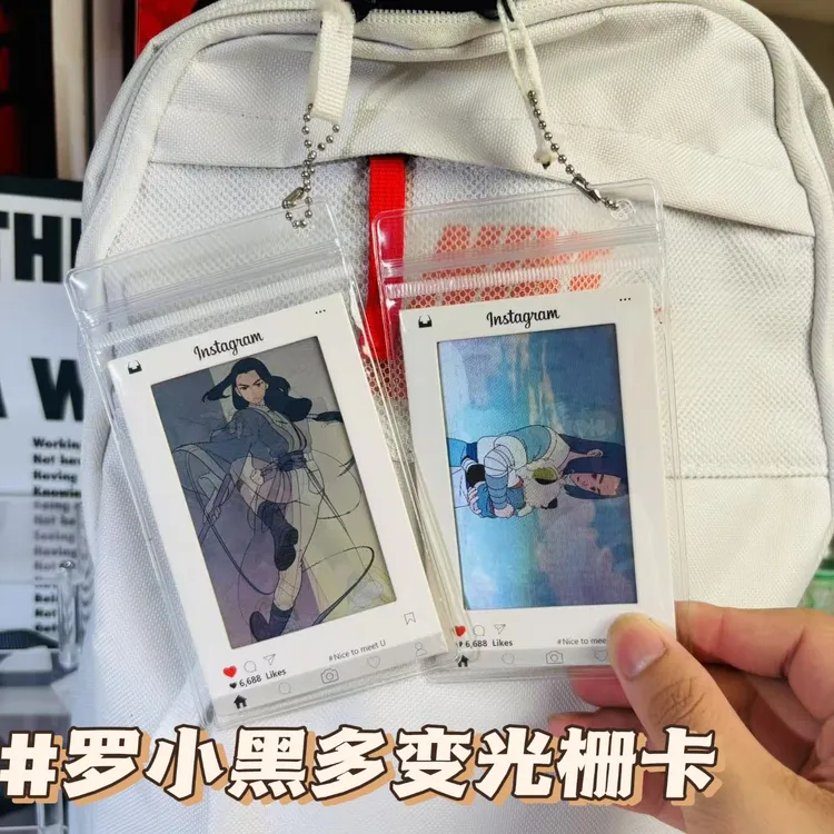 罗小黑战记无限罗小黑鹿野创意多变栅卡高颜值卡片送朋友闺蜜礼物