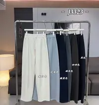 温柔瑶-集简秋款福利#休闲百搭抽绳卫裤#3323